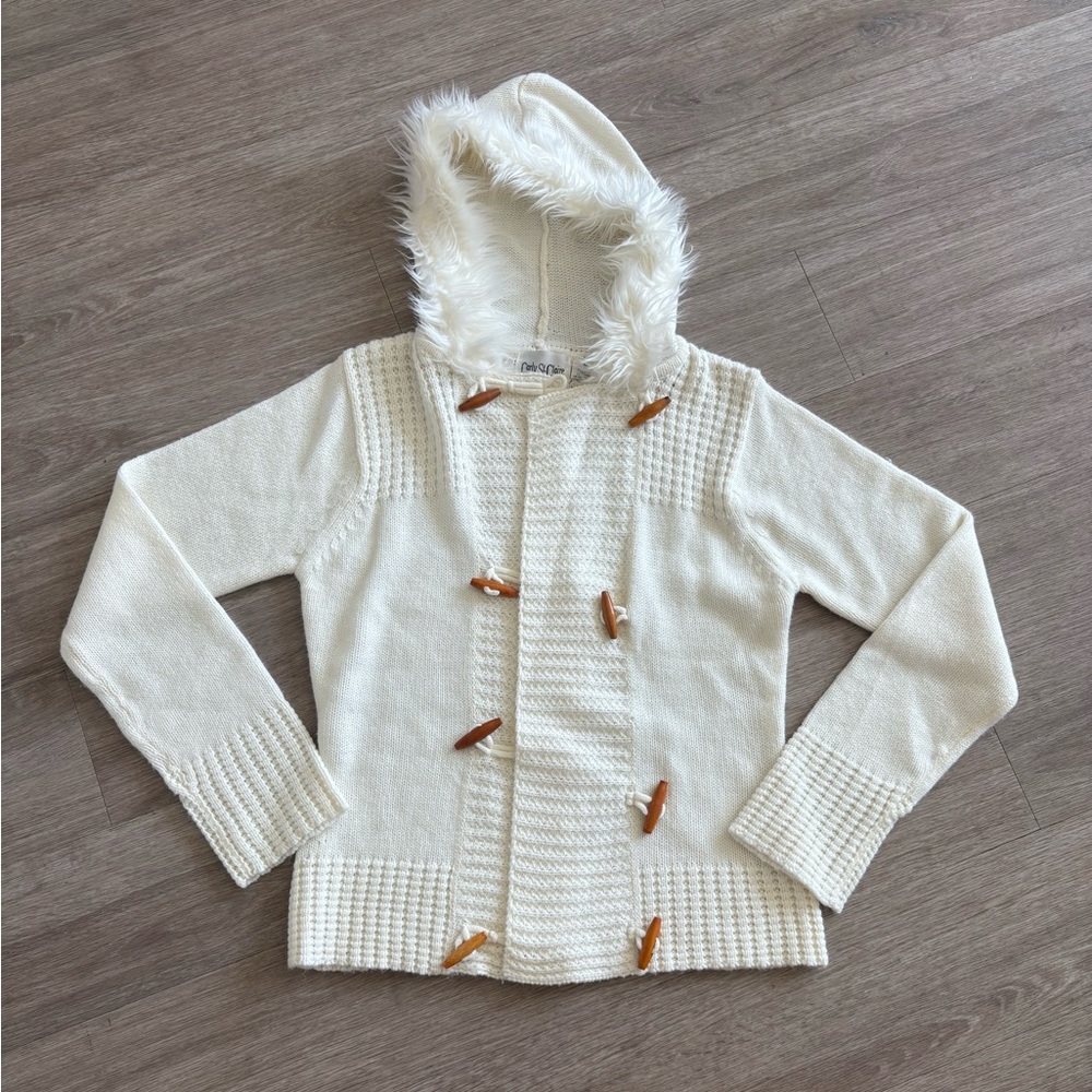Y2K Knit Button Up Sweater